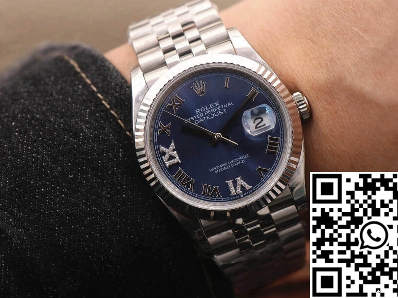Dial Rolex EW Factory Datejust 126234 Blue 1122